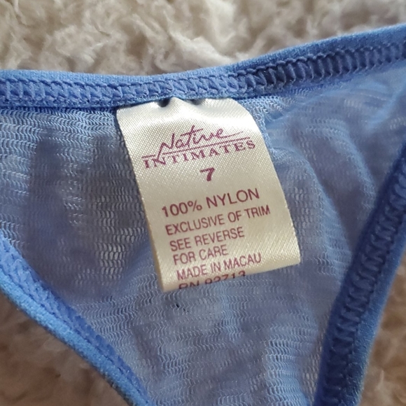 ●SOLD● Bundle tie side blue pink leopard panties - Picture 10 of 13